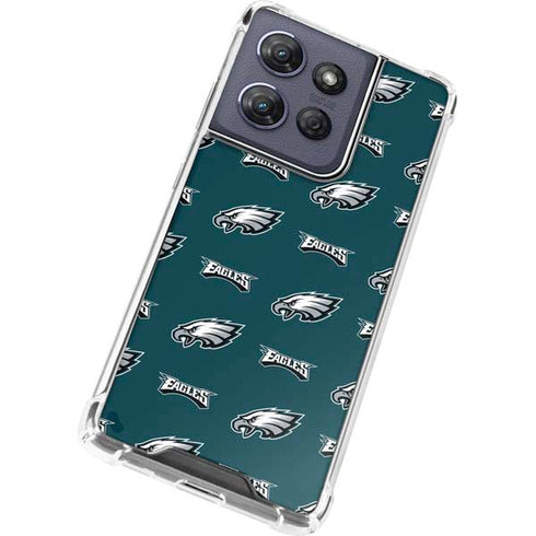 NFL Philadelphia Eagles Blitz Series Moto G Power 5G (2025) Clear Case